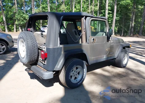 2003 Jeep Wrangler Sport z USA, uszkodzony, nr VIN 1J4FA49S13P313180